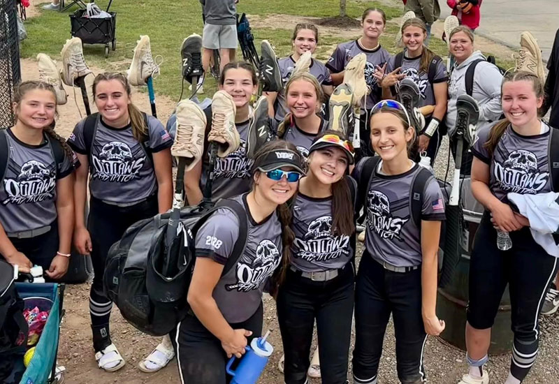 Softball Team Celebration